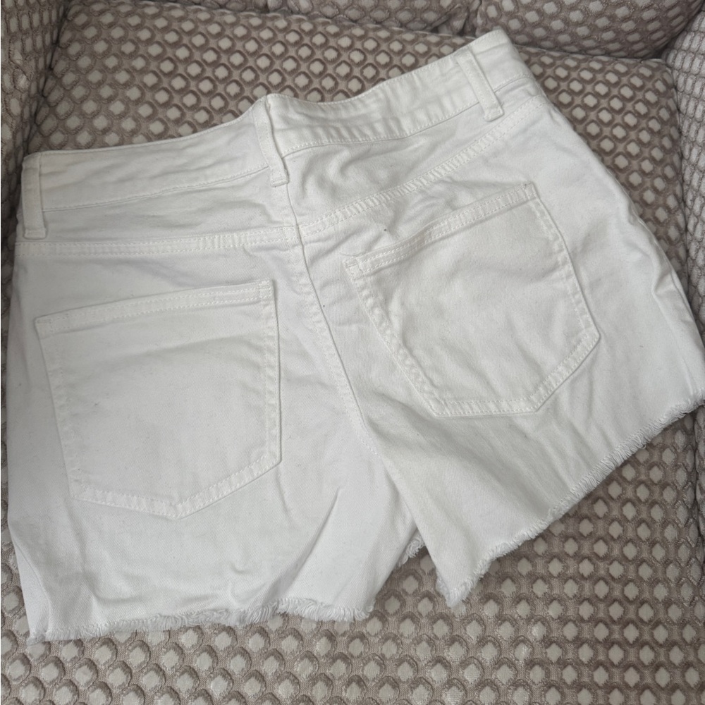 Maurices White Jean Shorts Casual Summer Essential